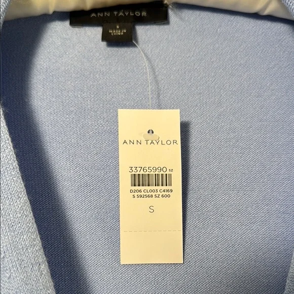 Light Blue Wrap Sweater - Picture 2 of 5